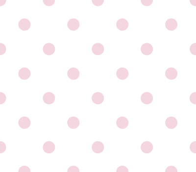 Seamless Baby Pink Polka Dot Vector Background