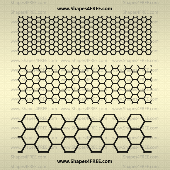 Hexagon+pattern+photoshop