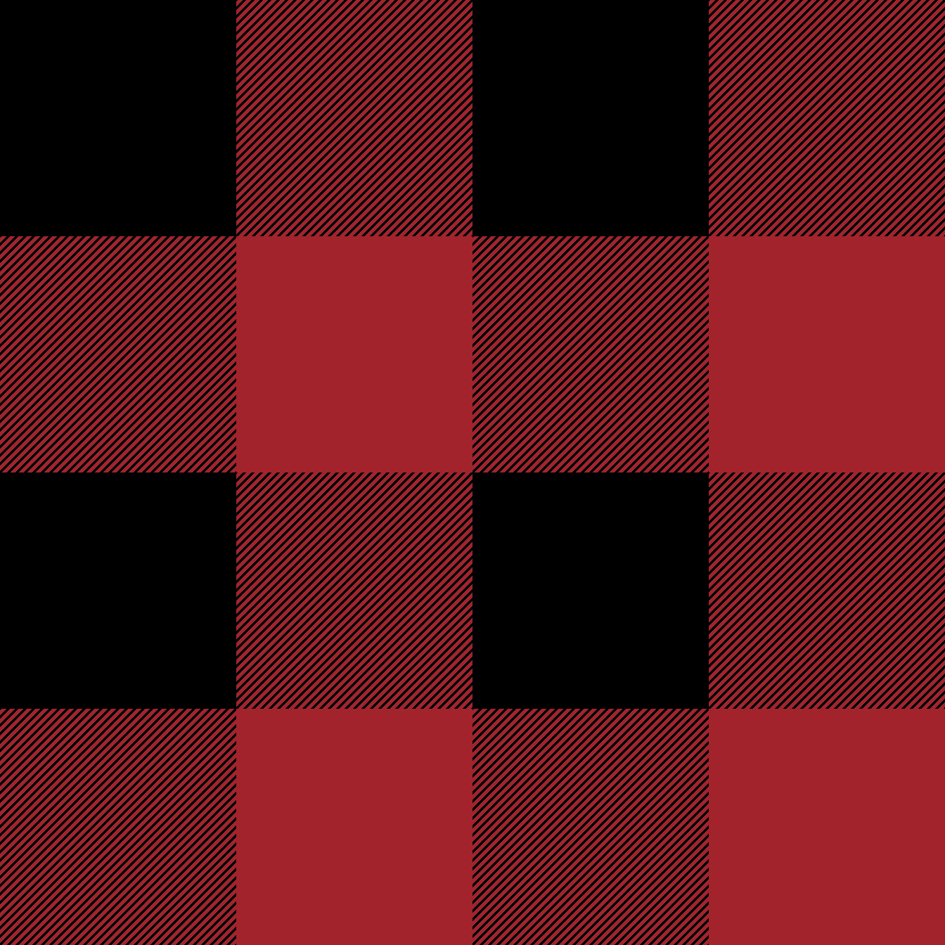 Red & Black Buffalo Check Pattern Vector (SVG) | Vector Patterns