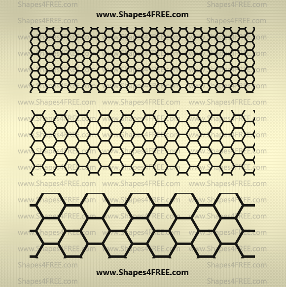 22 Hexagon Photoshop Patterns