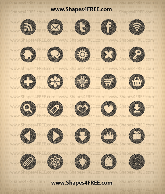 35 Pretty Texture Icons