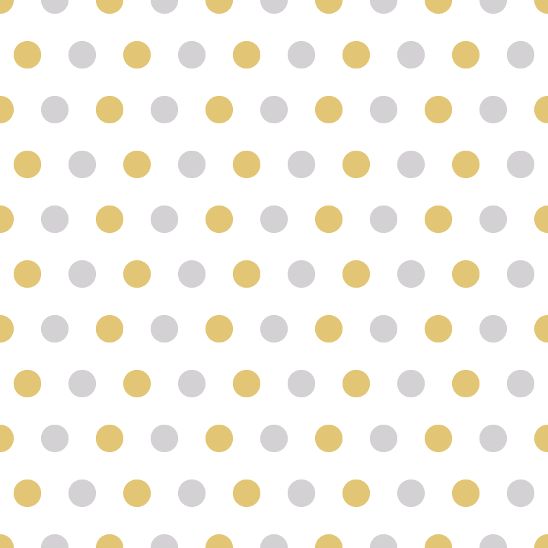Gold & Silver Polka Dot Vector Pattern