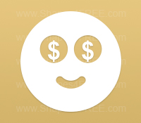 Emoticons Icons - Money (Volume 2)