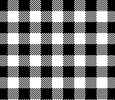 Black Vichy Vector Pattern (SVG)
