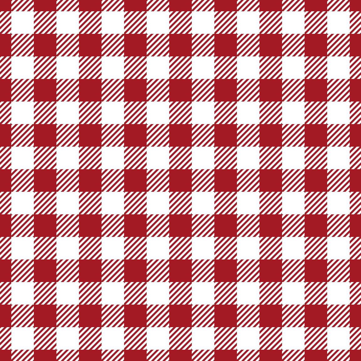 Red Gingham Vector Pattern (SVG)