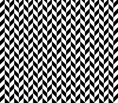 Black & White Chevron Vector Pattern (SVG)