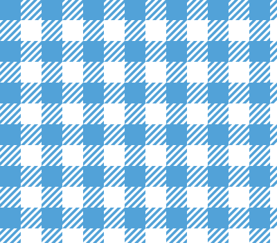 Blue Gingham Vector Pattern (SVG)