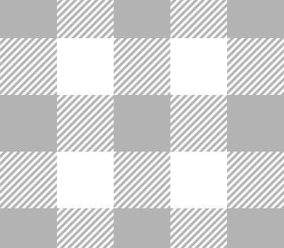 Grey & White Buffalo Check Plaid Vector Pattern (SVG)