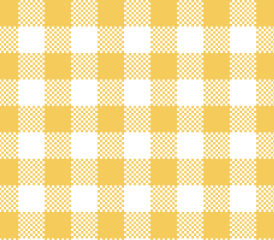 Yellow Gingham Pattern Vector (SVG)