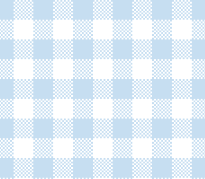 Baby Blue Gingham Check Vector Pattern