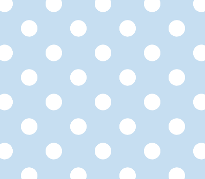 Baby Blue Polka Dot Vector Pattern