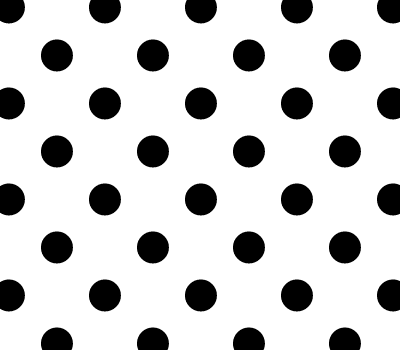 Seamless Monochrome Polka Dot Vector Background